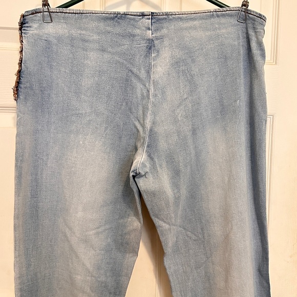 Large I.AM.GIA Flare Denim - Light Wash 34” Inseam - Picture 13 of 13